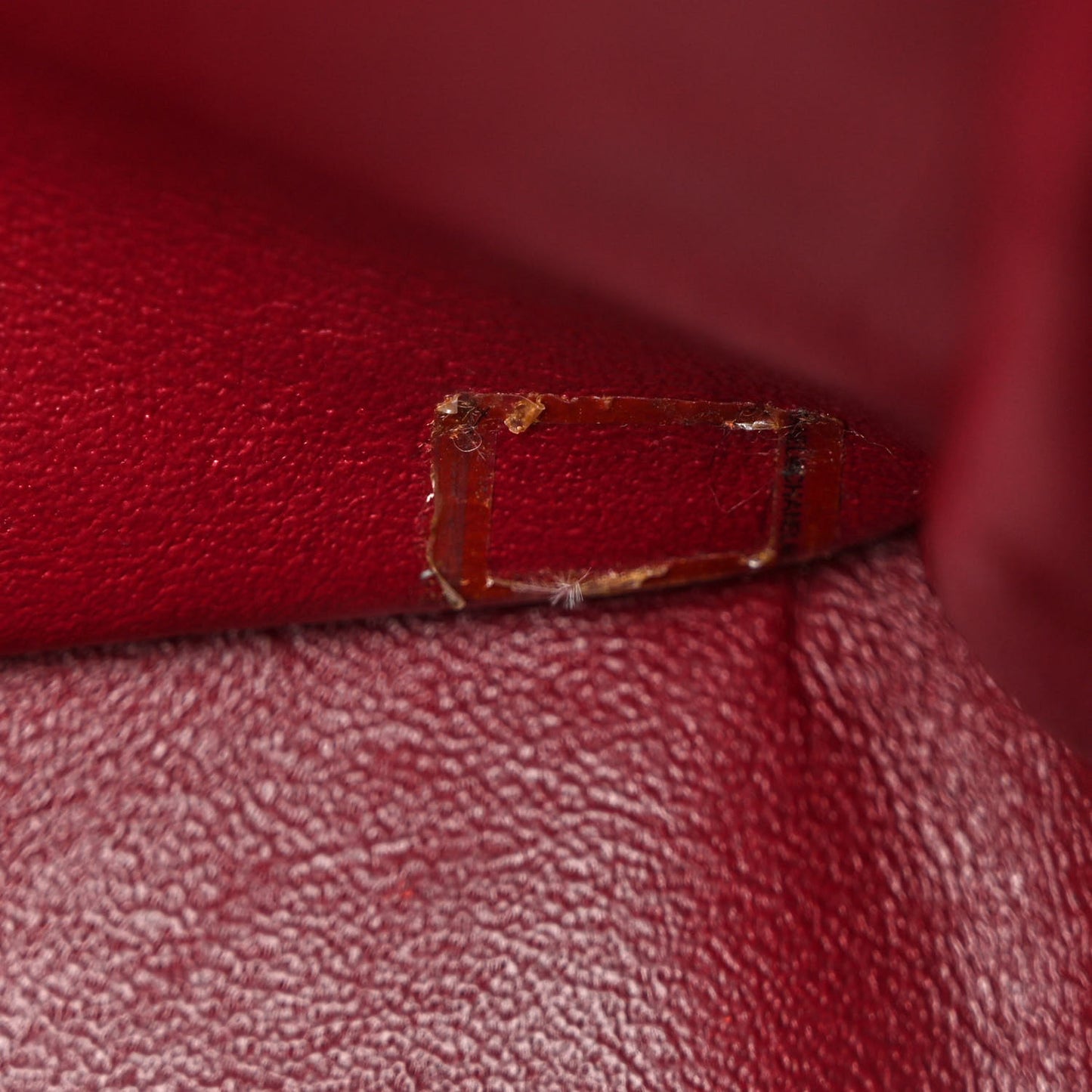 Patent Quilted Maxi Double Flap Red