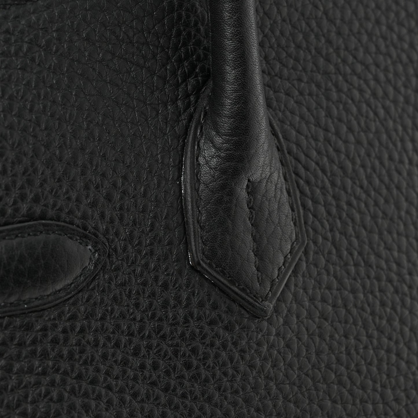 Taurillon Clemence Birkin 30 Black