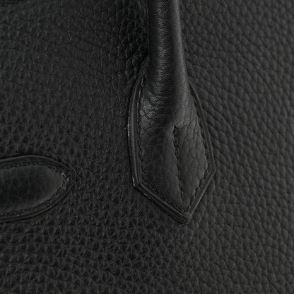 Hermes Taurillon Clemence Birkin 30 Black 12 of 13