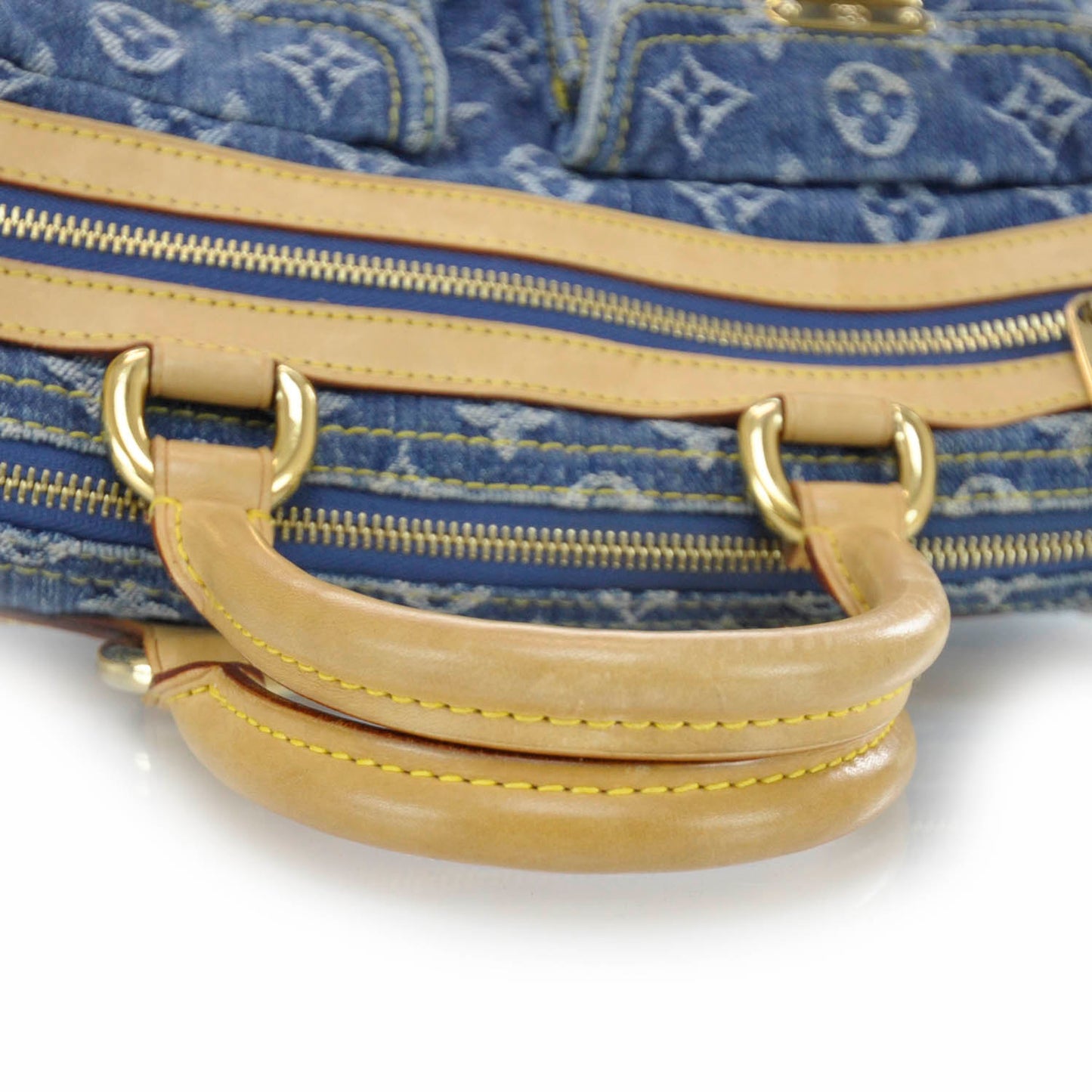 Monogram Denim Neo Speedy Blue