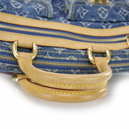 Louis Vuitton Monogram Denim Neo Speedy Blue 5 of 8
