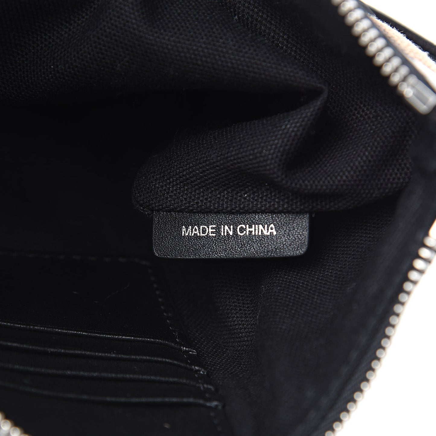 Mega Check Peyton Crossbody Clutch Bag Black