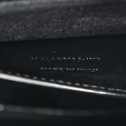 Saint Laurent Grain De Poudre Textured Mixed Matelasse Triquilt Medium Monogram Satchel Black 7 of 10