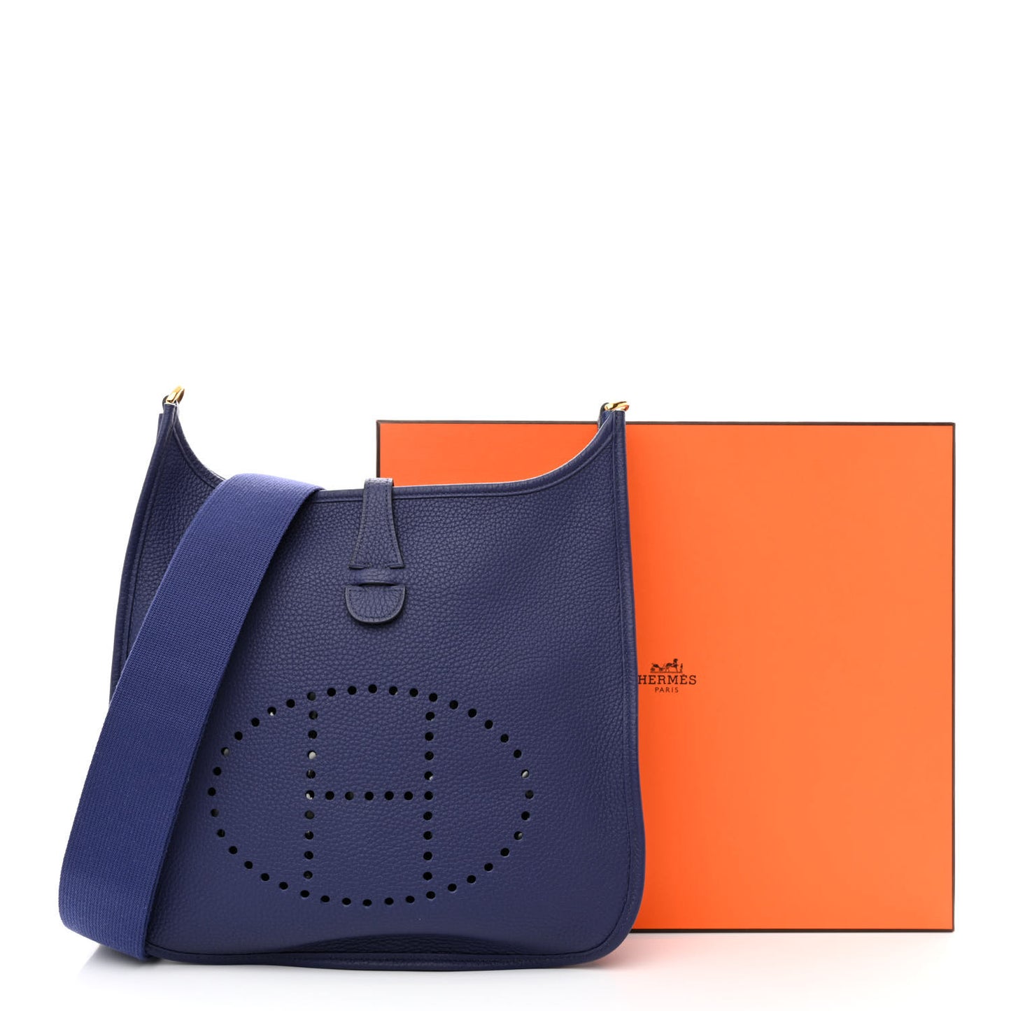 Taurillon Clemence Evelyne III PM Bleu Encre