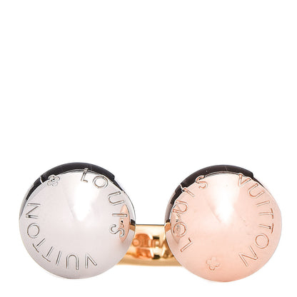 Louis Vuitton Studdy Ring M Gold Pink Silver 6 of 13