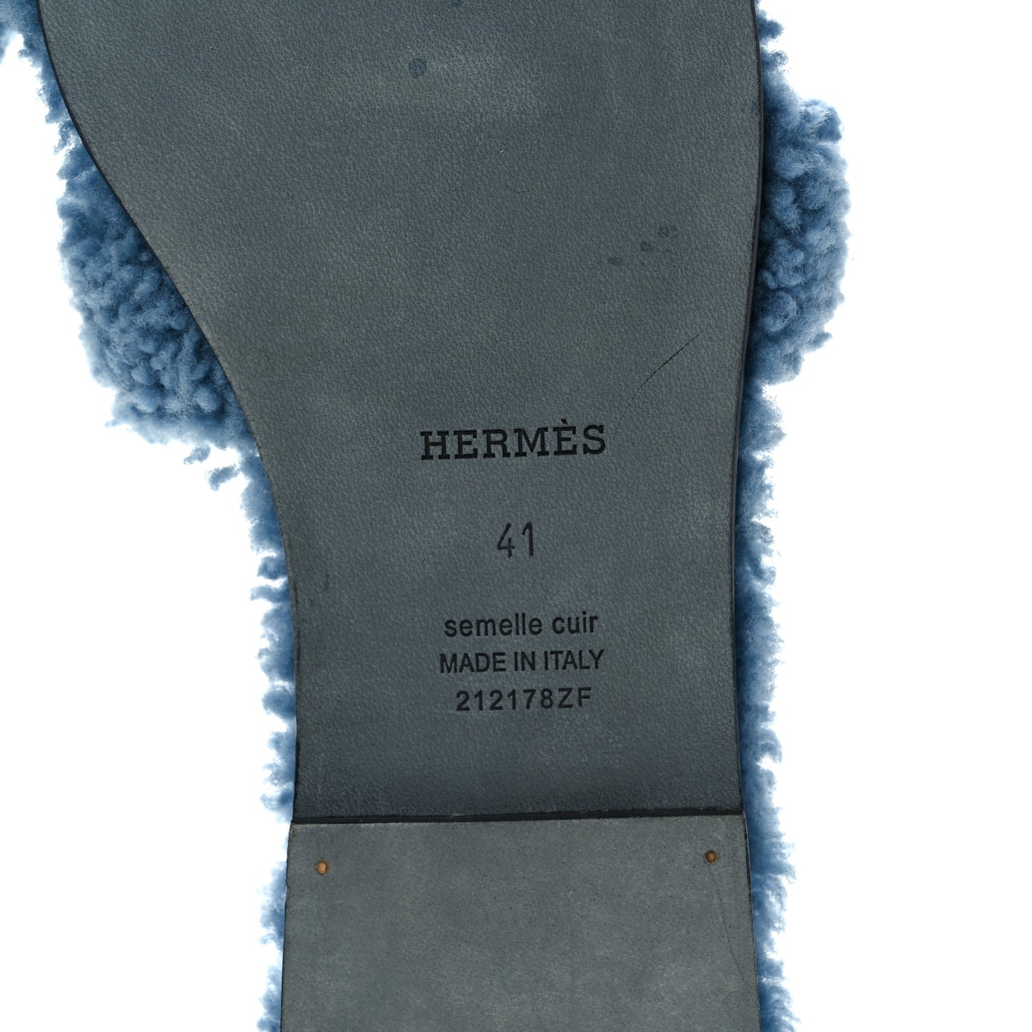 Woolskin Oran Sandals 41 Bleu