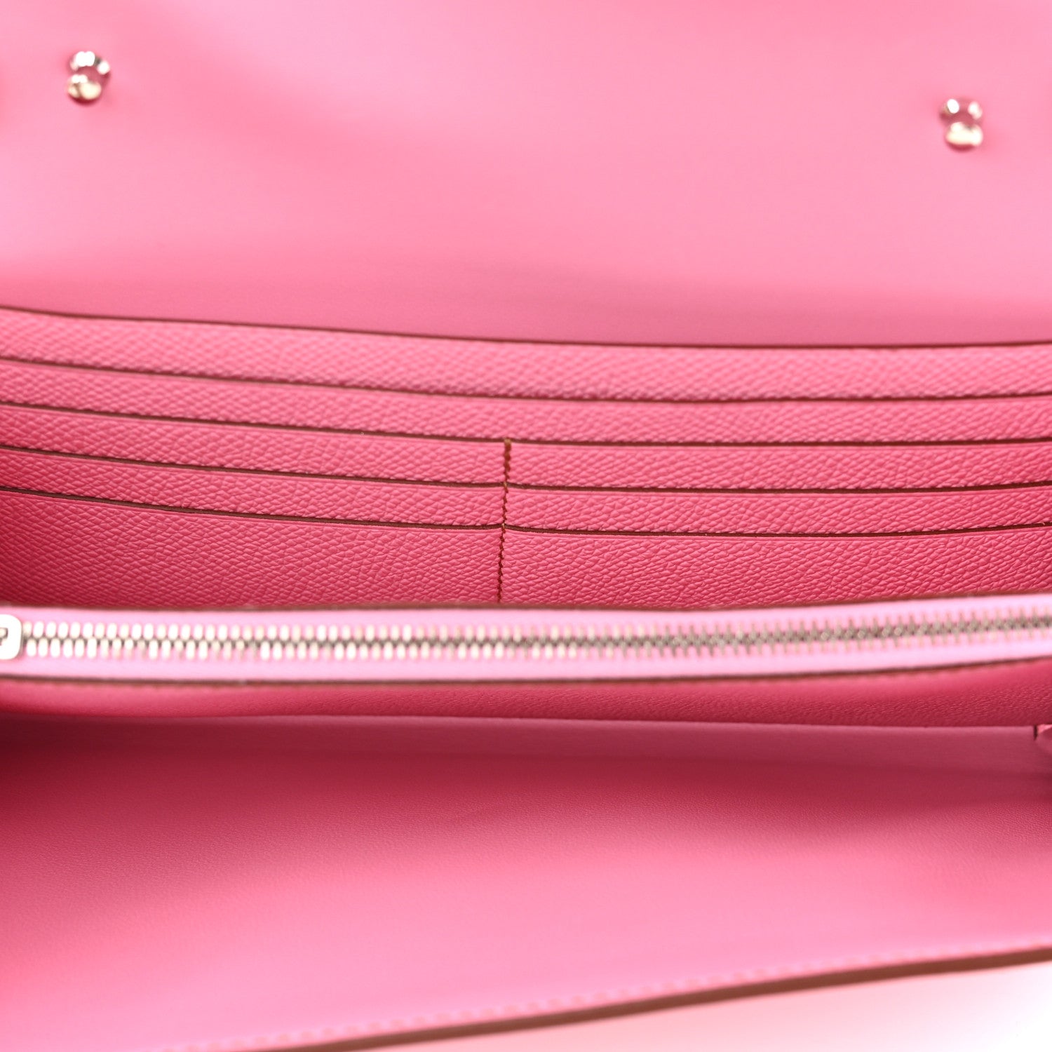 Hermes Epsom Constance Wallet To Go 5P Pink 5 of 8