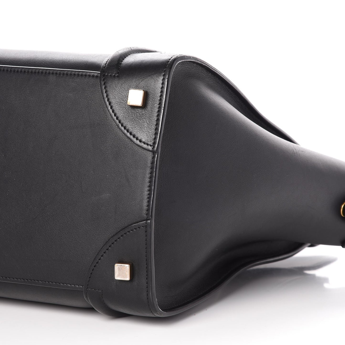 Smooth Calfskin Mini Luggage Black