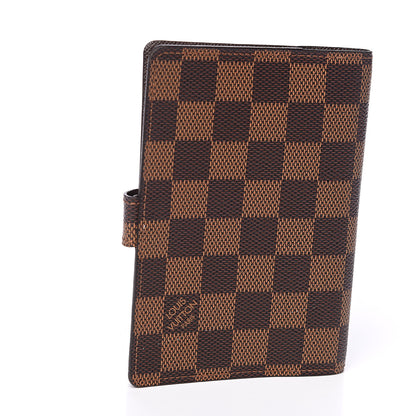 Louis Vuitton Damier Ebene Small Ring Agenda Cover 2 of 5
