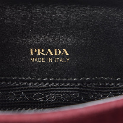 Prada Velvet City Calfskin Cahier Belt Bag Ribes Black 6 of 9