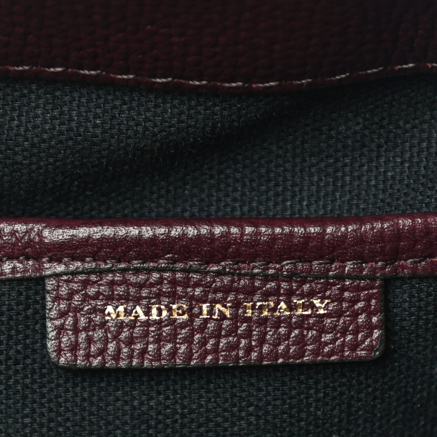 Derby Calfskin House Check Small Bi-Color Mahogany Red
