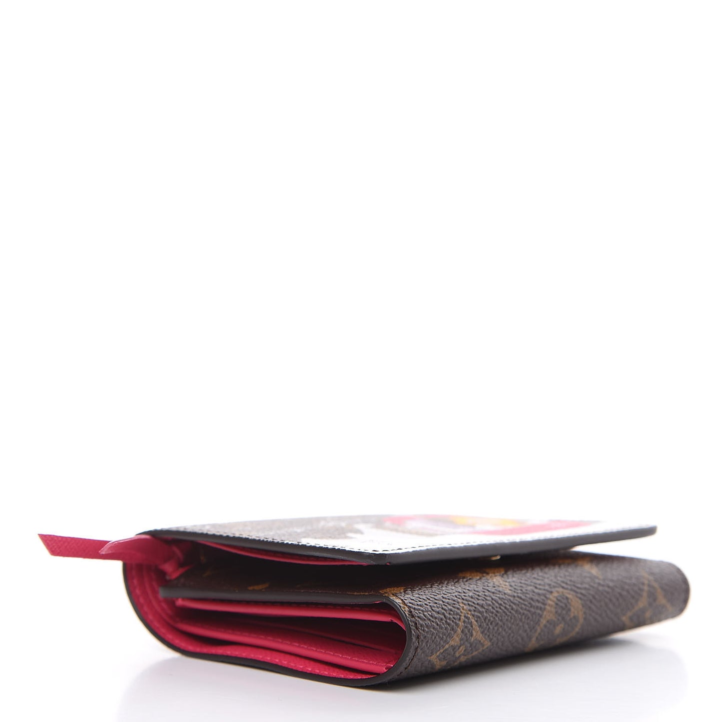Monogram 2019 Christmas Animation Victorine Wallet Fuchsia