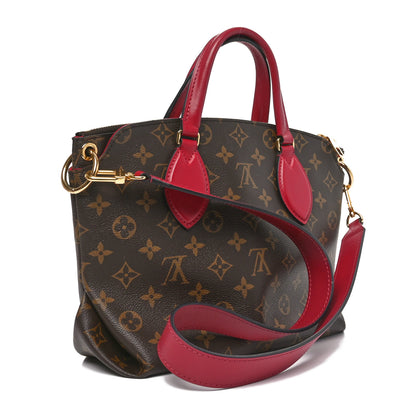 Louis Vuitton Monogram Flower Zipped Tote PM Lie De Vin 3 of 11