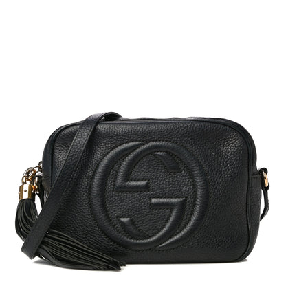 Gucci Pebbled Calfskin Small Soho Disco Bag Black 1 of 17