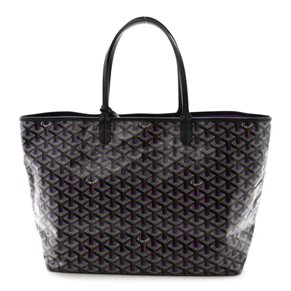 Goyard Goyardine Saint Louis Claire Voie PM Black Purple 1 of 9