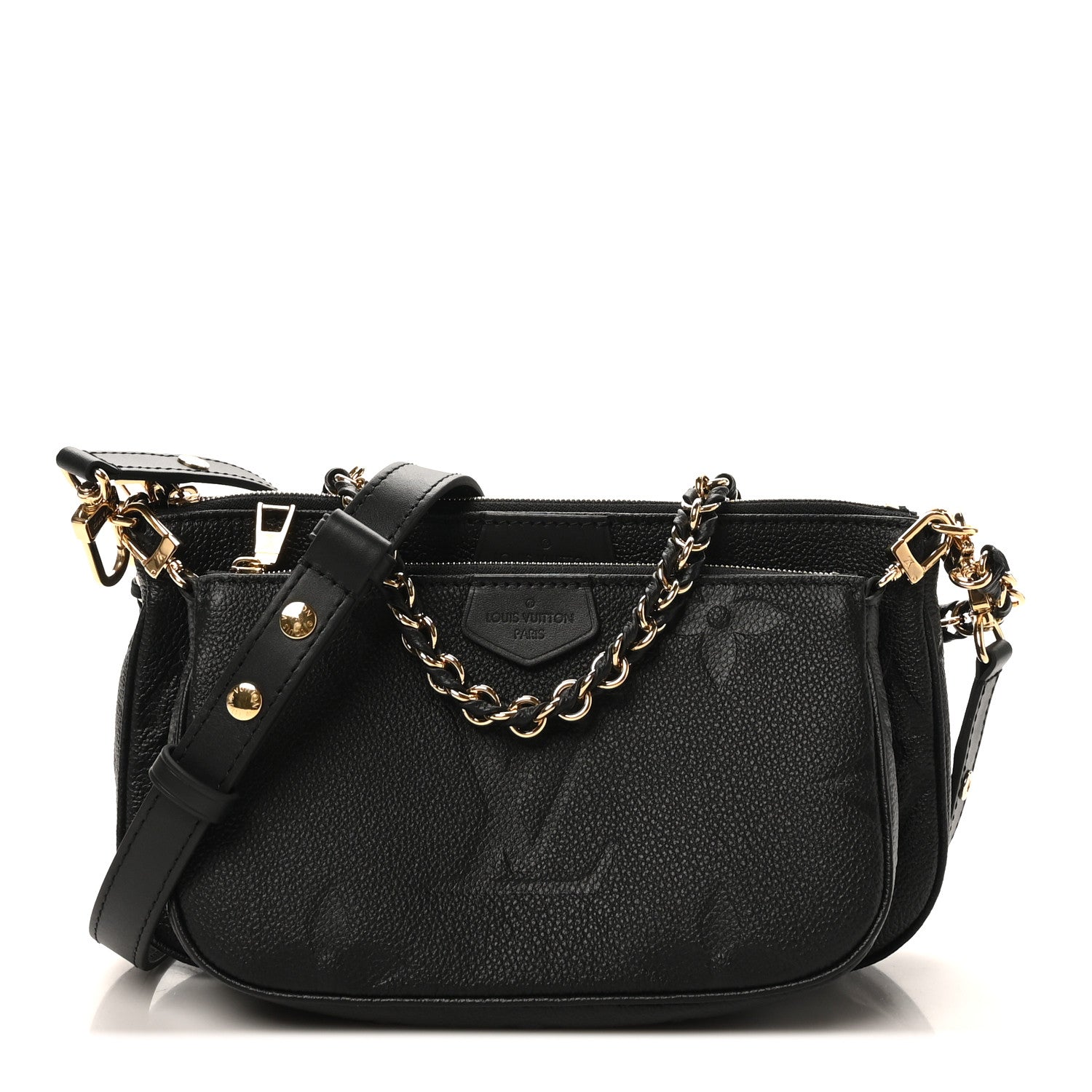 Louis Vuitton Empreinte Monogram Giant Multi Pochette Accessories Black 1 of 11