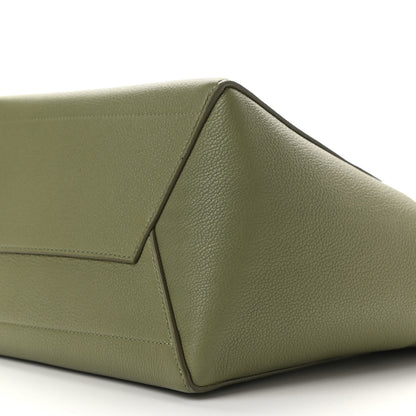 Celine Soft Grained Calfskin Sangle Bucket Bag Light Khaki 11 of 12