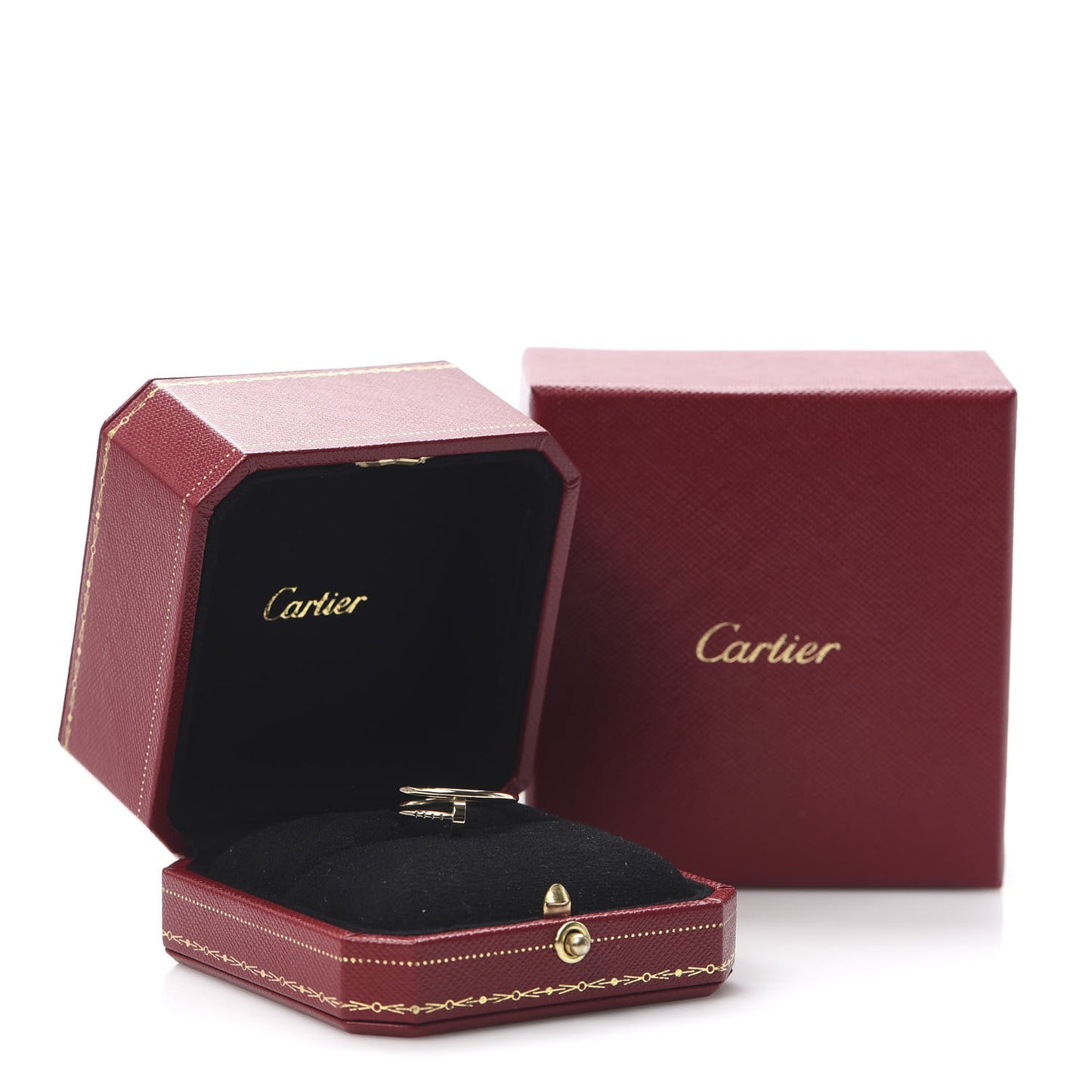 18K Yellow Gold Small Juste Un Clou Ring 54 6.75