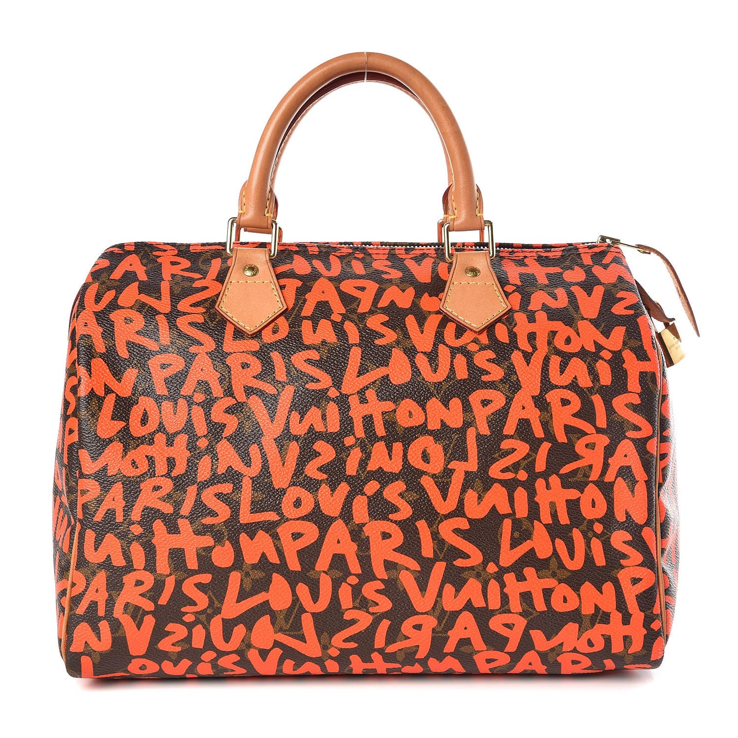 Monogram Graffiti Speedy 30 Orange