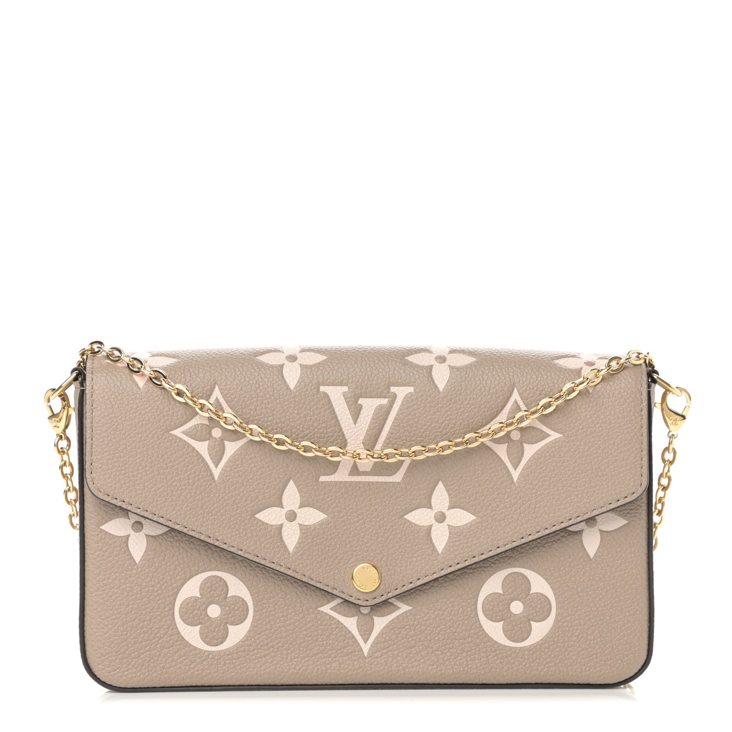 Empreinte Monogram Giant Felicie Pochette Tourterelle Creme