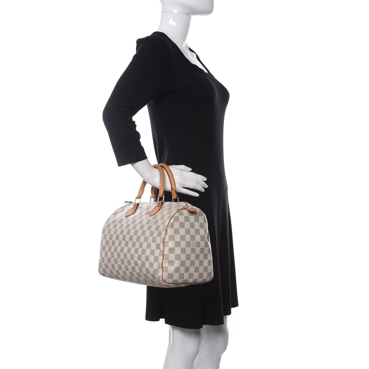 Louis Vuitton Damier Azur Speedy 30 2 of 12