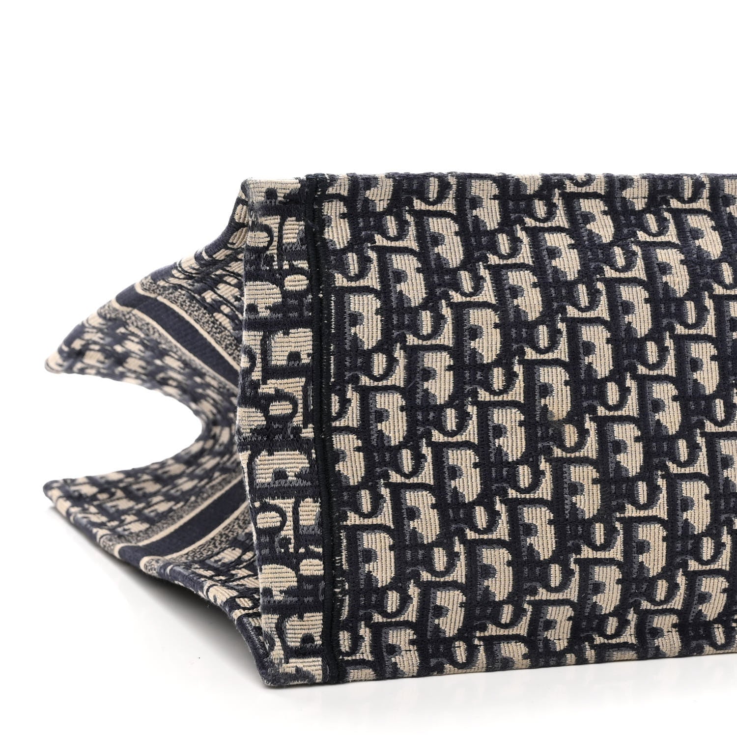 Christian Dior Oblique Book Tote Blue Multicolor 9 of 10