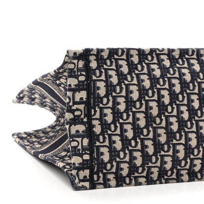 Christian Dior Oblique Book Tote Blue Multicolor 9 of 10