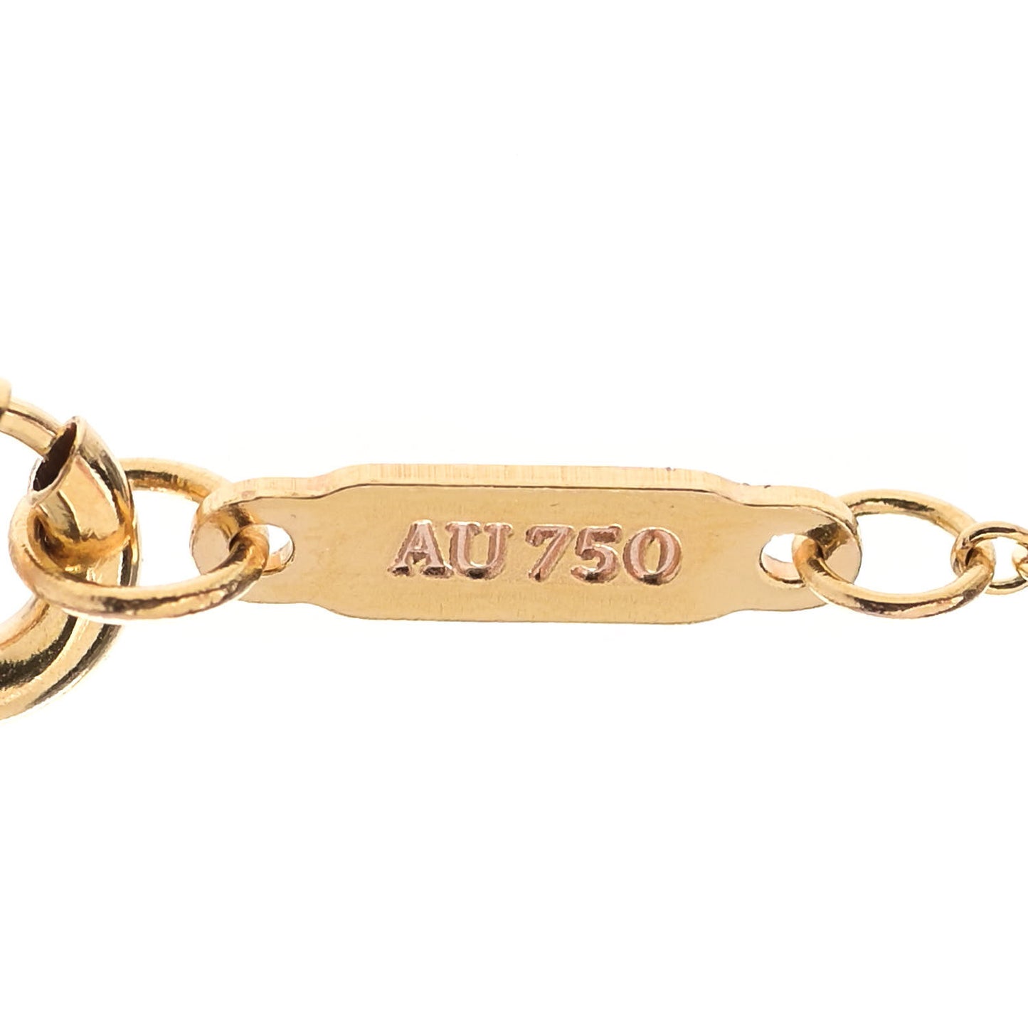 18K Rose Gold Diamond Atlas Key Pendant Necklace