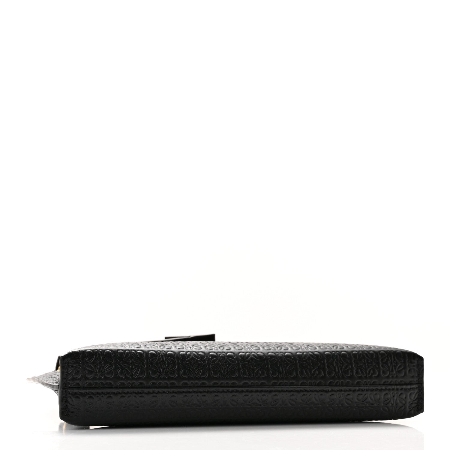 Loewe Calfskin Embossed Mini Repeat T Pouch Black 4 of 10