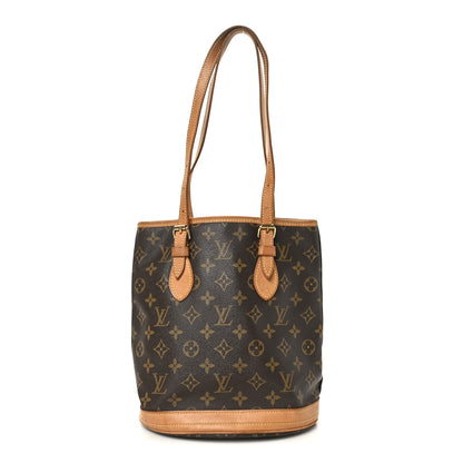 Louis Vuitton Monogram Petit Bucket 23 1 of 9