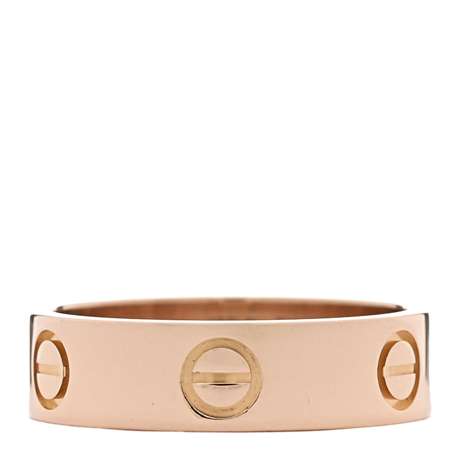 Cartier 18K Pink Gold 5.5mm LOVE Ring 56 7.5 1 of 5