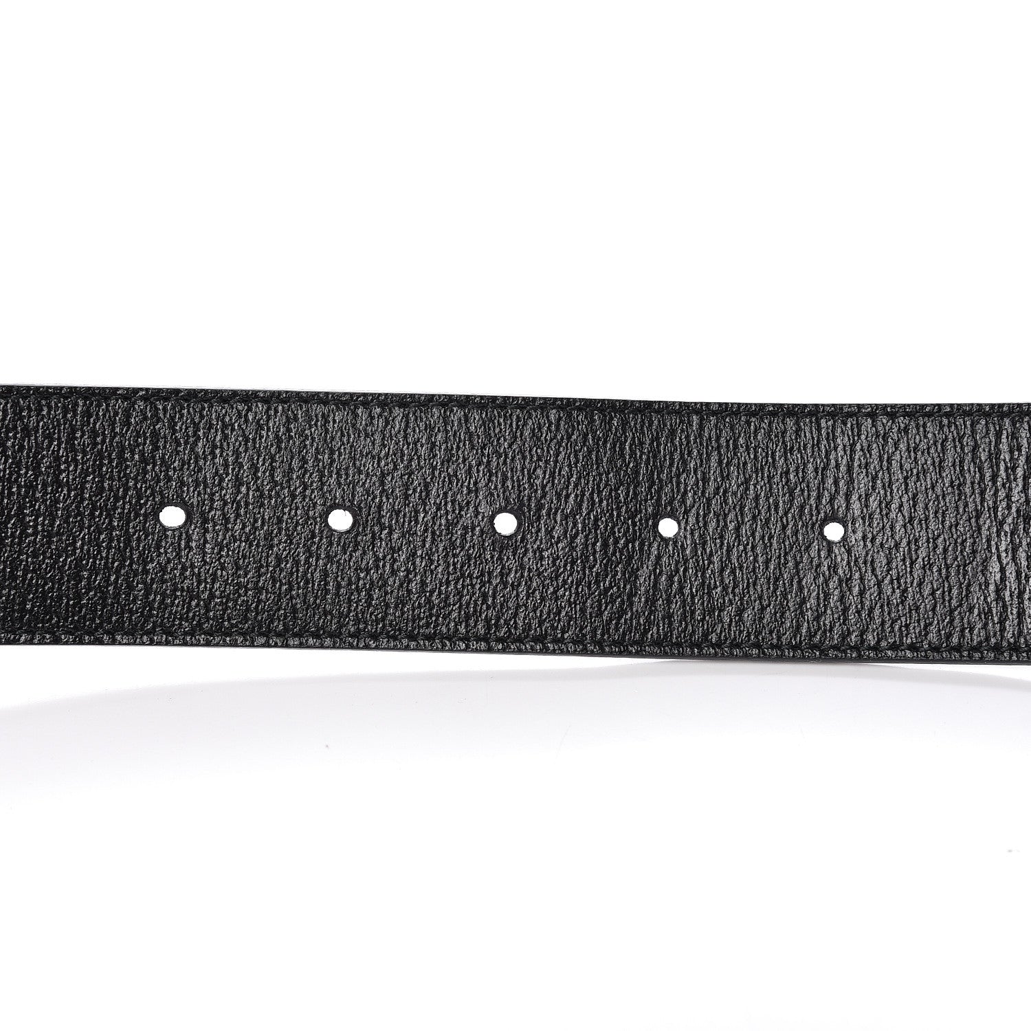 Gucci Textured Calfskin Double G 40mm Belt 95 38 Black 5 of 7