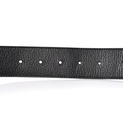 Gucci Textured Calfskin Double G 40mm Belt 95 38 Black 5 of 7