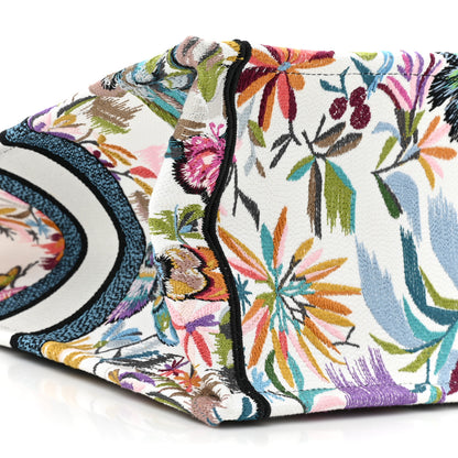 Christian Dior Canvas Embroidered Large KJouy Fantastica Book Tote Multicolor 9 of 9