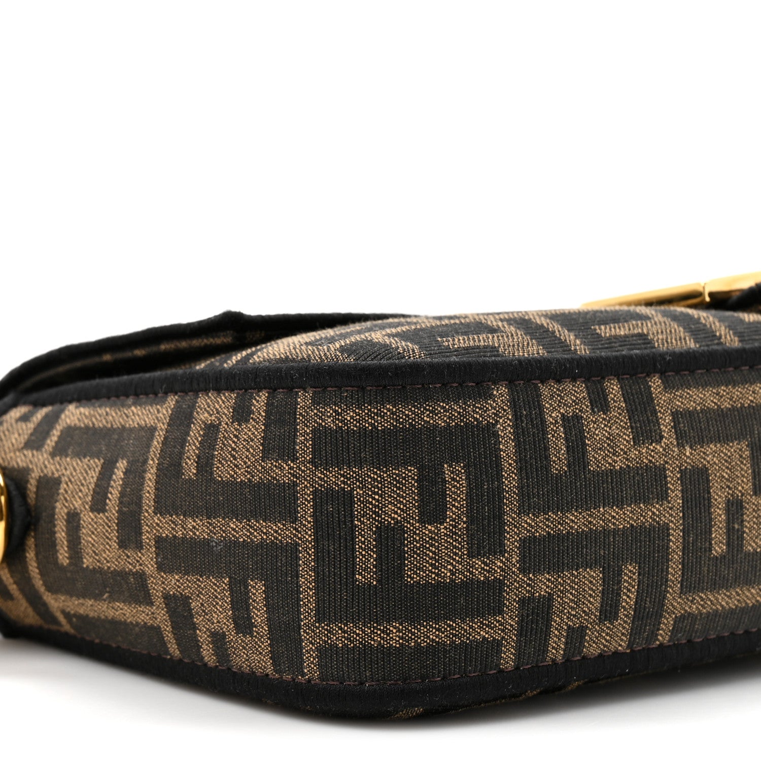 fabric jacquard ff 1974 medium baguette tobacco moro black Fendi Fabric Jacquard FF 1974 Medium Baguette Tobacco Moro Black 1820757 –  FASHIONPHILE