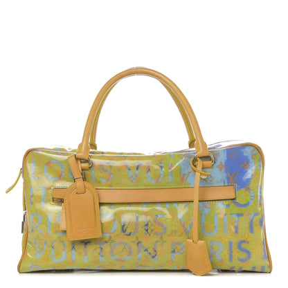 Louis Vuitton Monogram Pulp Defile Weekender PM Yellow 1 of 10