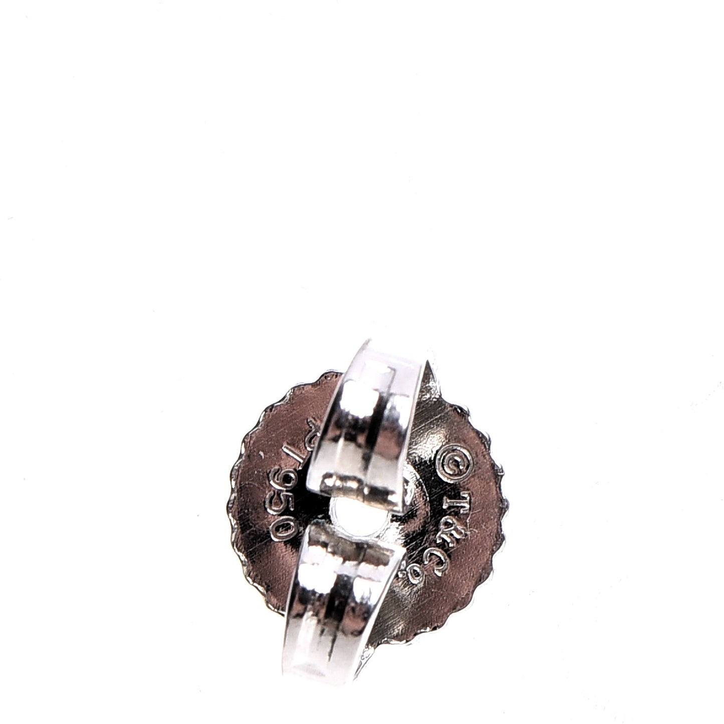 Platinum Diamond .22ctw Solitaire Earrings