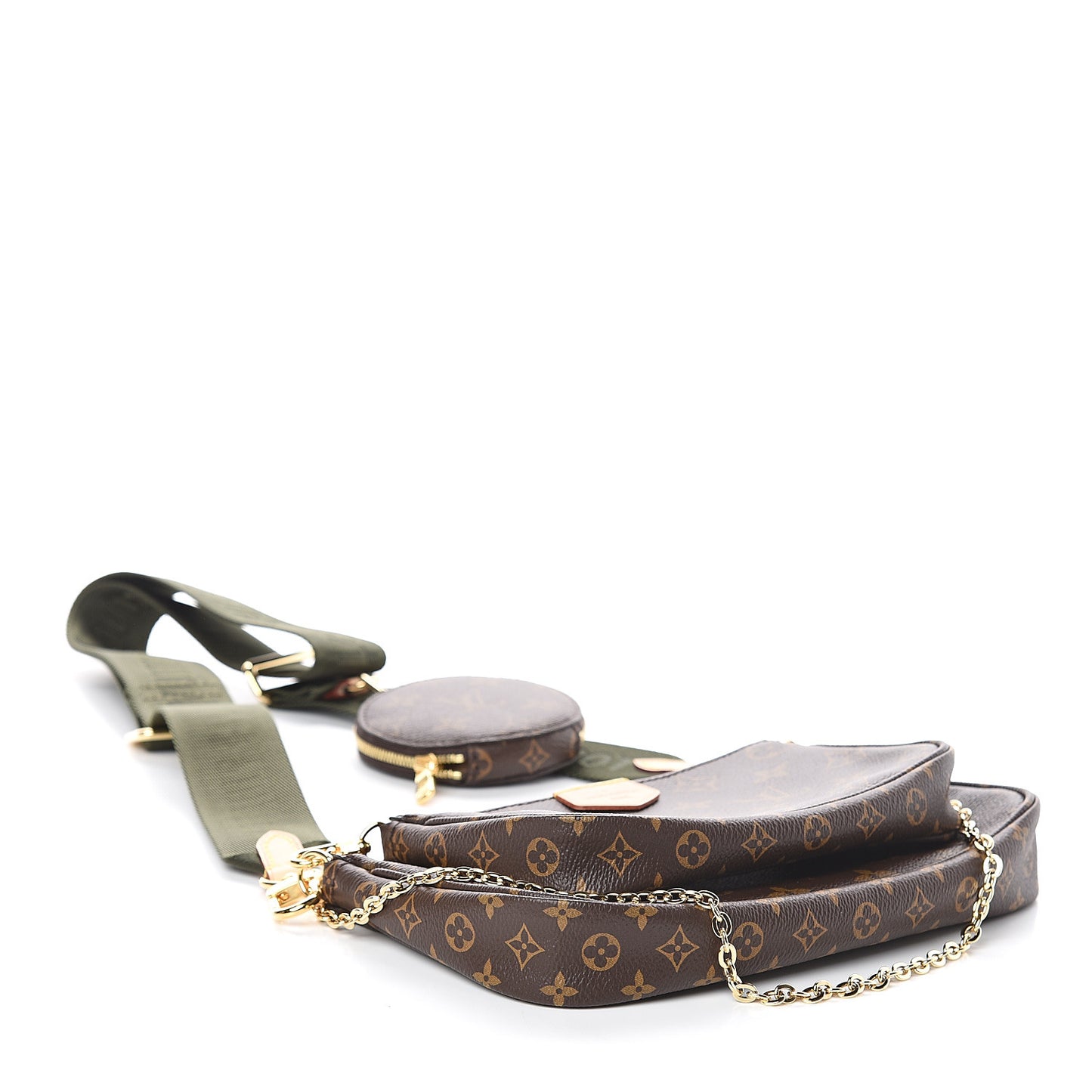 Monogram Multi Pochette Accessories Kaki