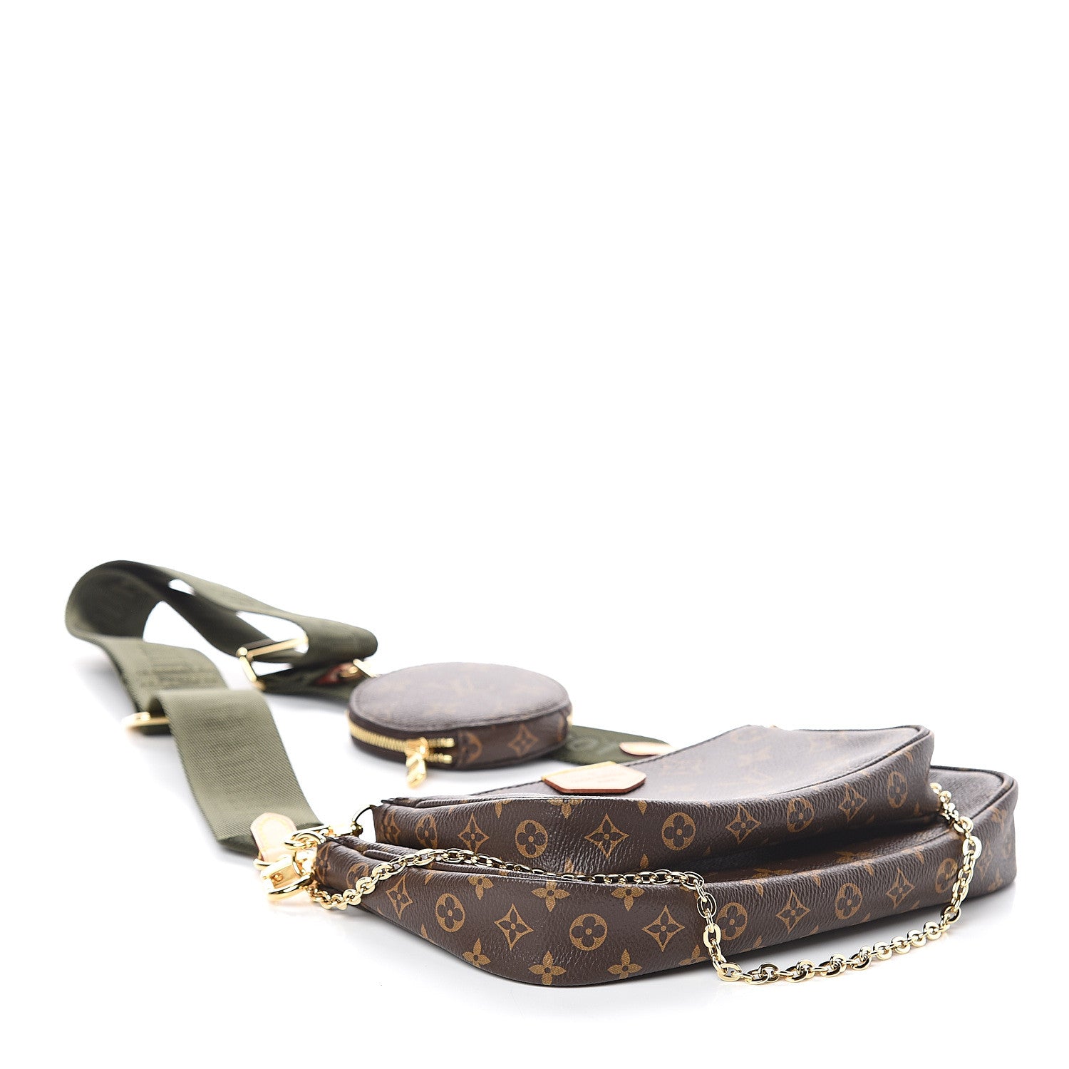 Louis Vuitton Monogram Multi Pochette Accessories Kaki 3 of 7