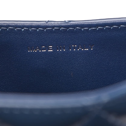 Chanel Patent Quilted Brilliant iPad Case Blue 7 of 9