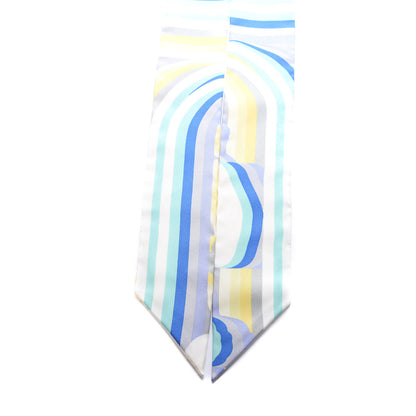 Hermes Silk Brides De Gala Shadow Twilly Gris Jaune Soufre 2 of 5