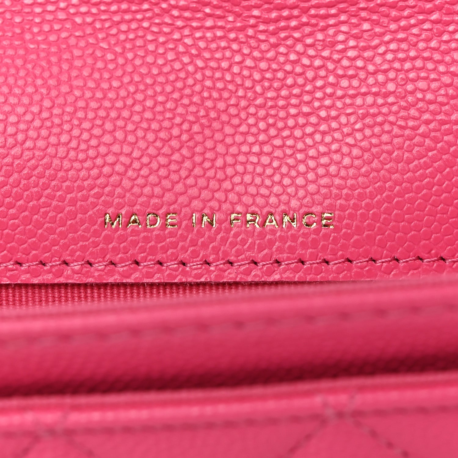 Chanel Caviar Quilted Flap Card Holder Wallet Pink 6 of 8