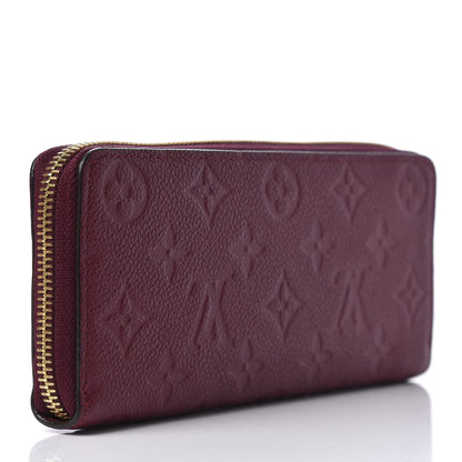 Louis Vuitton Empreinte Clemence Wallet Raisin 3 of 11