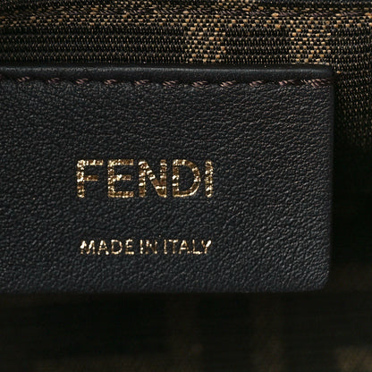 Fendi Vitello King Plexiglass Logo Embossed Mini By The Way Top Handle Boston Bag Pink Dalia 6 of 9