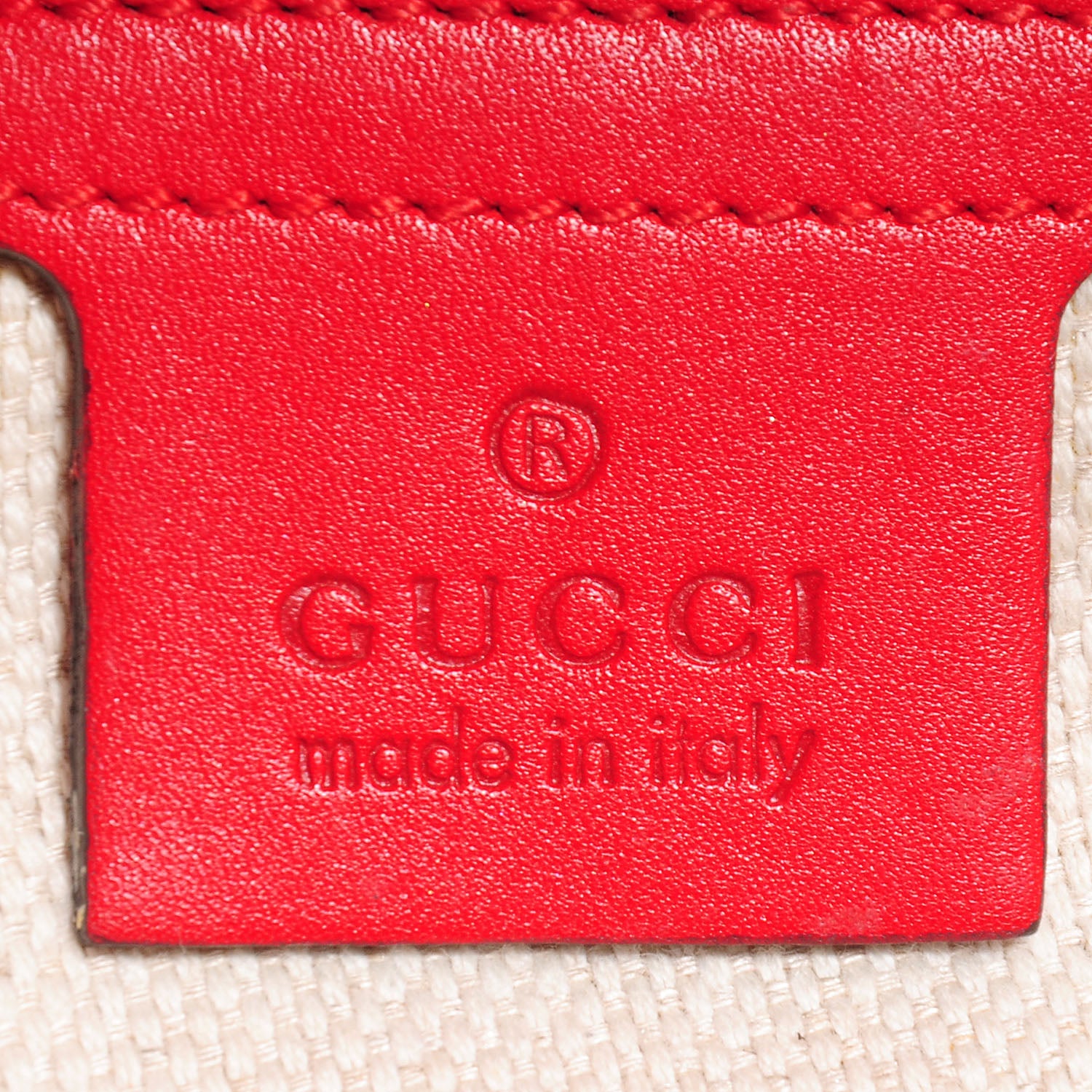 Gucci Monogram Medium Valentine Top Handle Bag Red 7 of 10