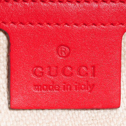 Gucci Monogram Medium Valentine Top Handle Bag Red 7 of 10