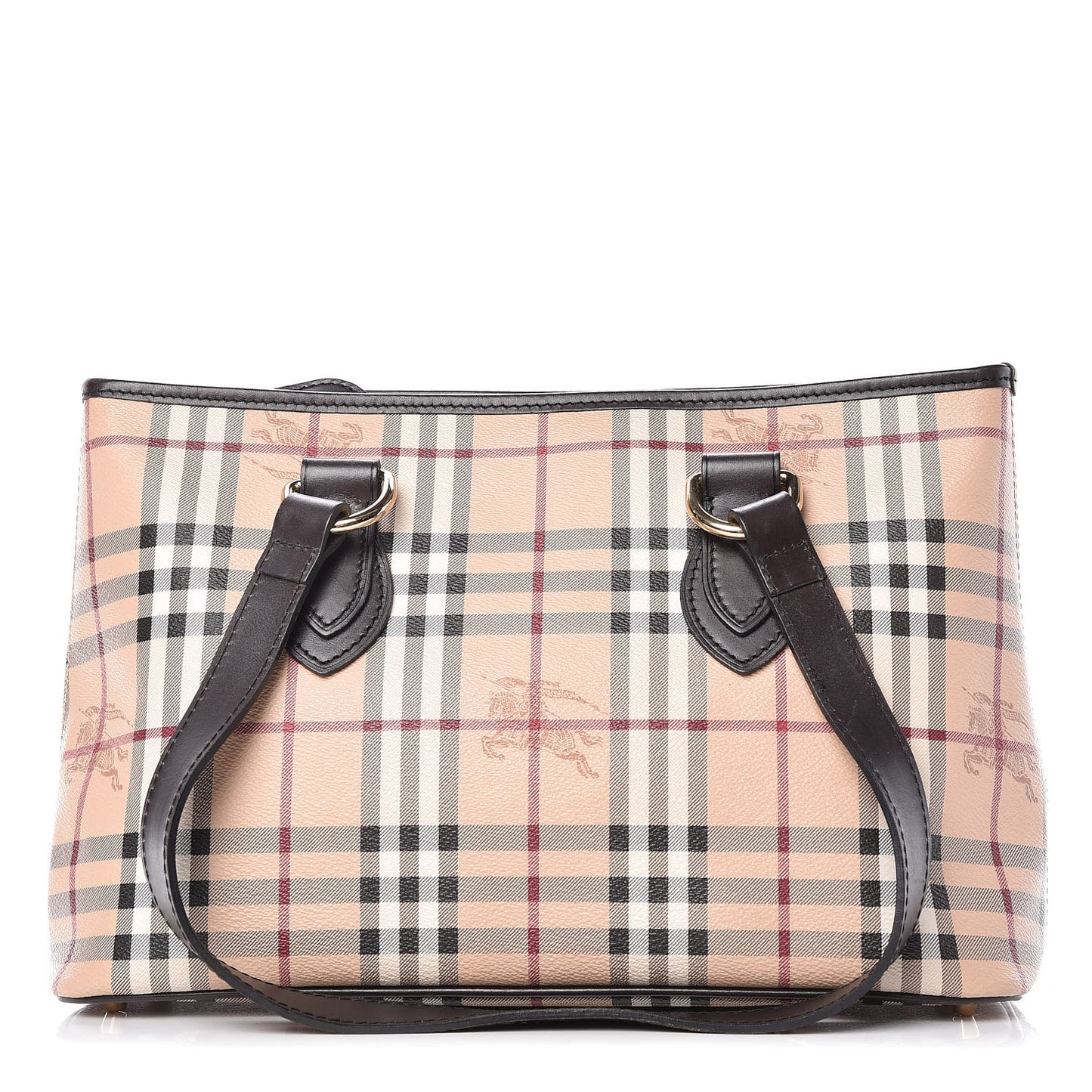Haymarket Check Medium Regent Tote Chocolate