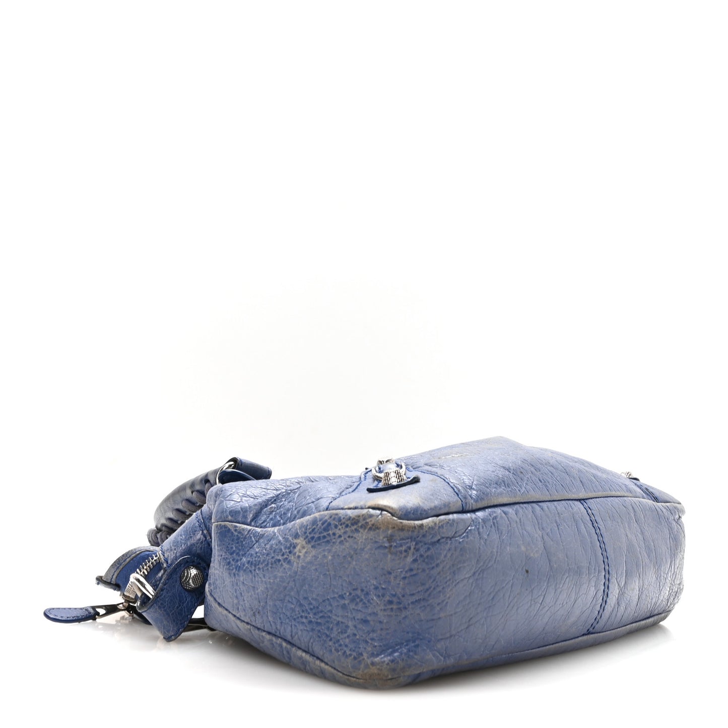 Agneau Giant 12 Silver Hardware Town Bleu Glacier