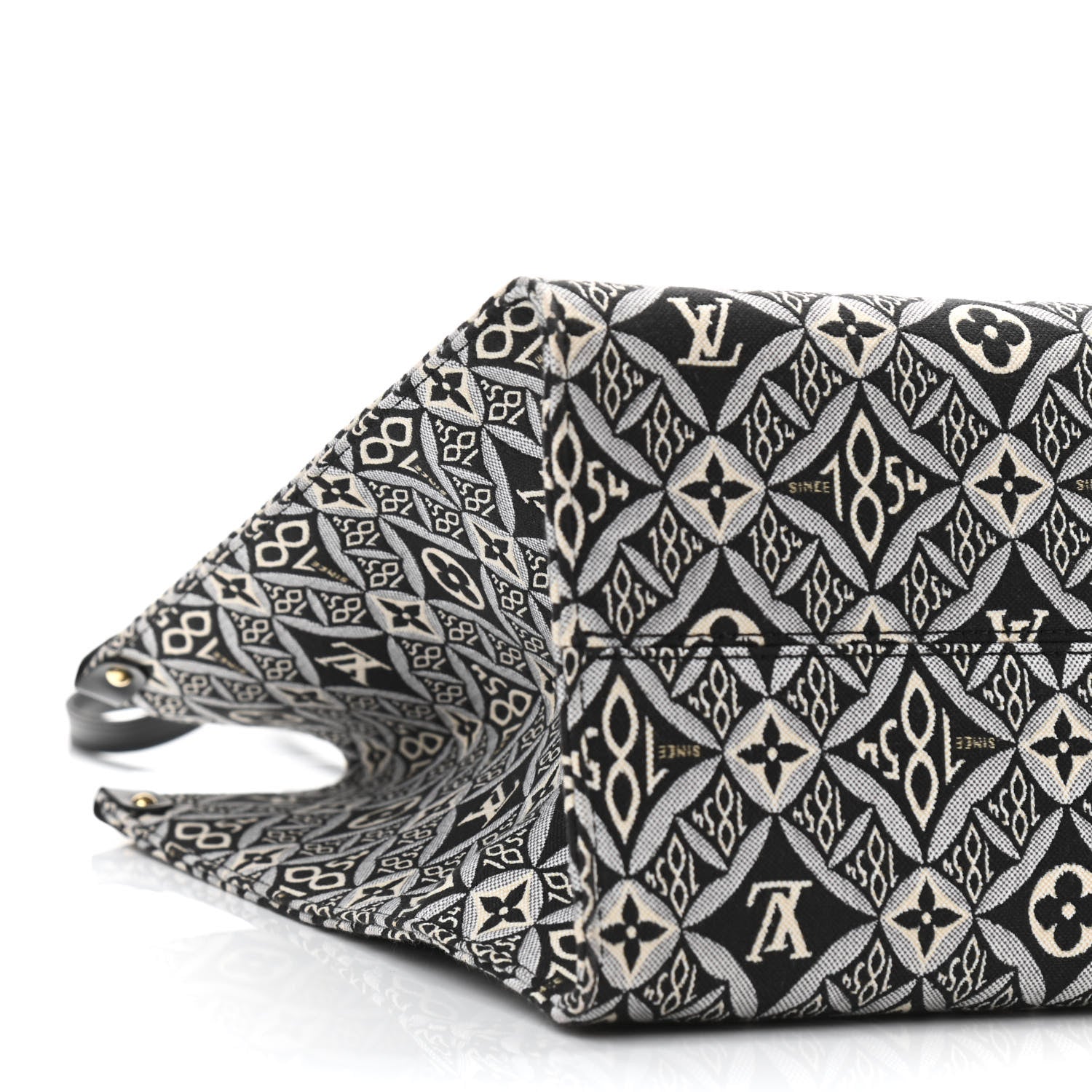 Louis Vuitton Jacquard Since 1854 Onthego GM Grey 8 of 9