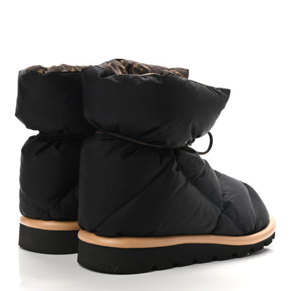 Louis Vuitton Nylon Monogram Pillow Comfort Ankle Boot 35 Black 4 of 6